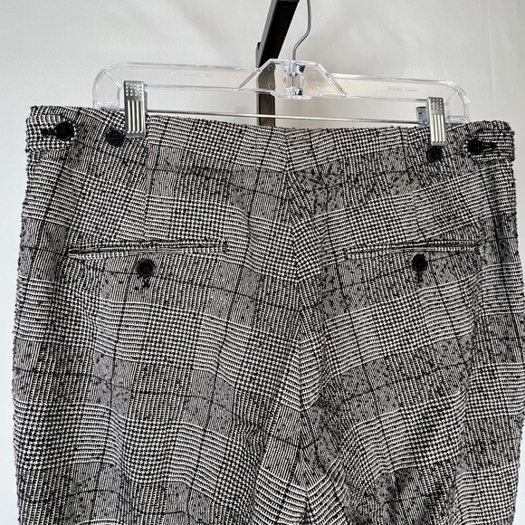 ASOS Men’s Black and White Plaid Dress Pants size 34”x 34” - Picture 3 of 8